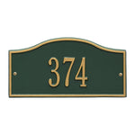 Rolling Hills Mini Wall Address Plaque
