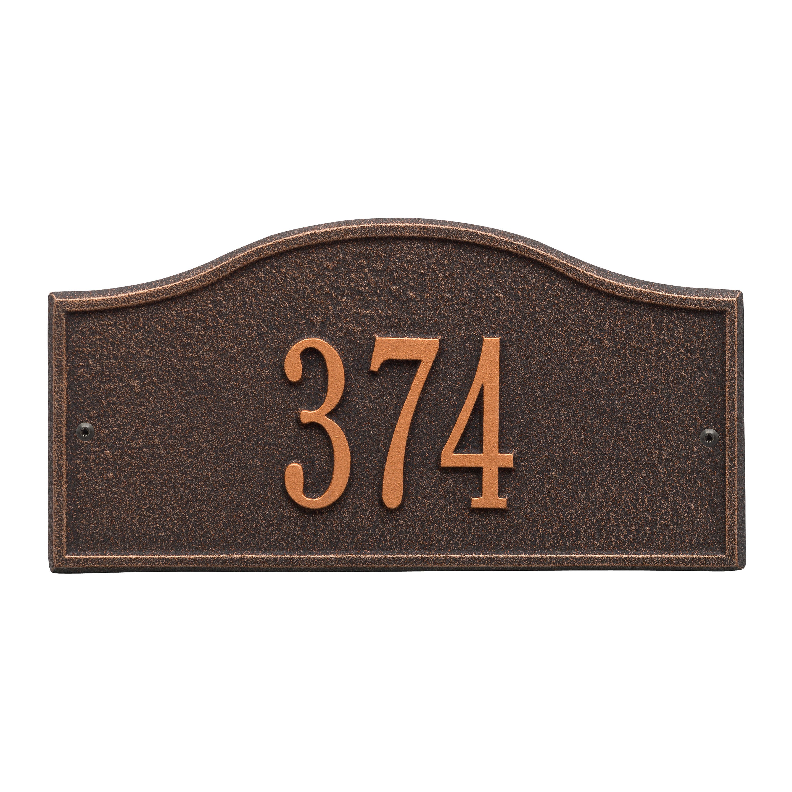 Rolling Hills Mini Wall Address Plaque