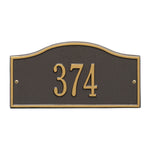 Rolling Hills Mini Wall Address Plaque
