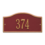 Rolling Hills Mini Wall Address Plaque
