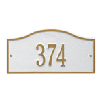 Rolling Hills Mini Wall Address Plaque