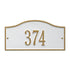 Rolling Hills Mini Wall Address Plaque