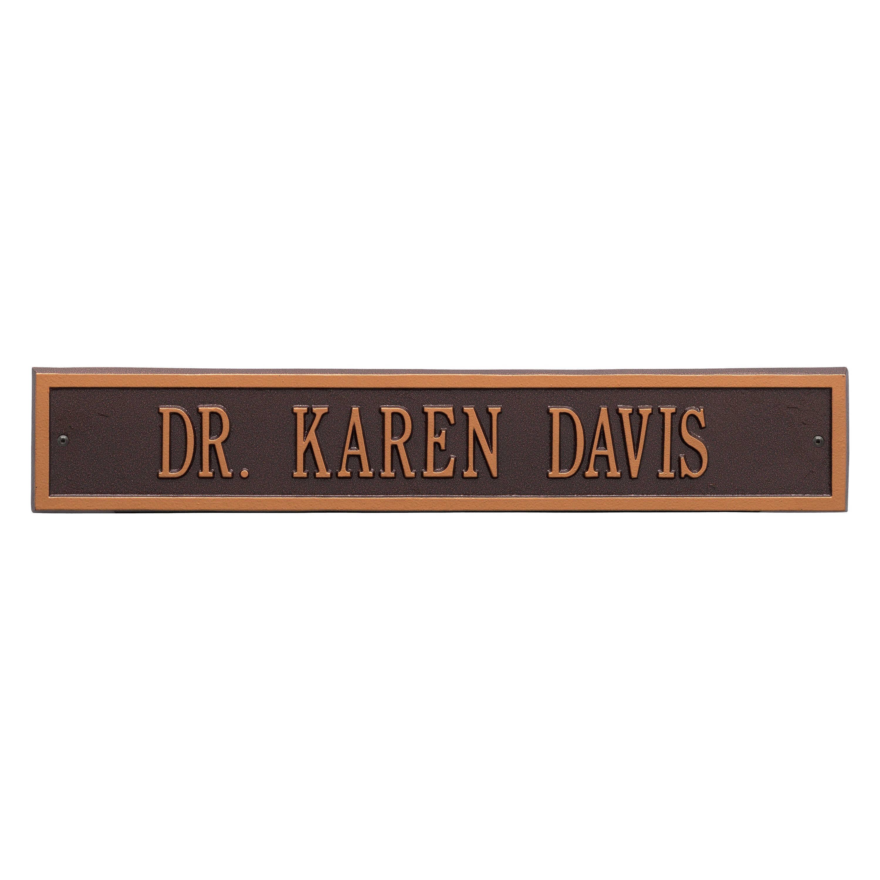 Estate Arch Marker Extension Plaque