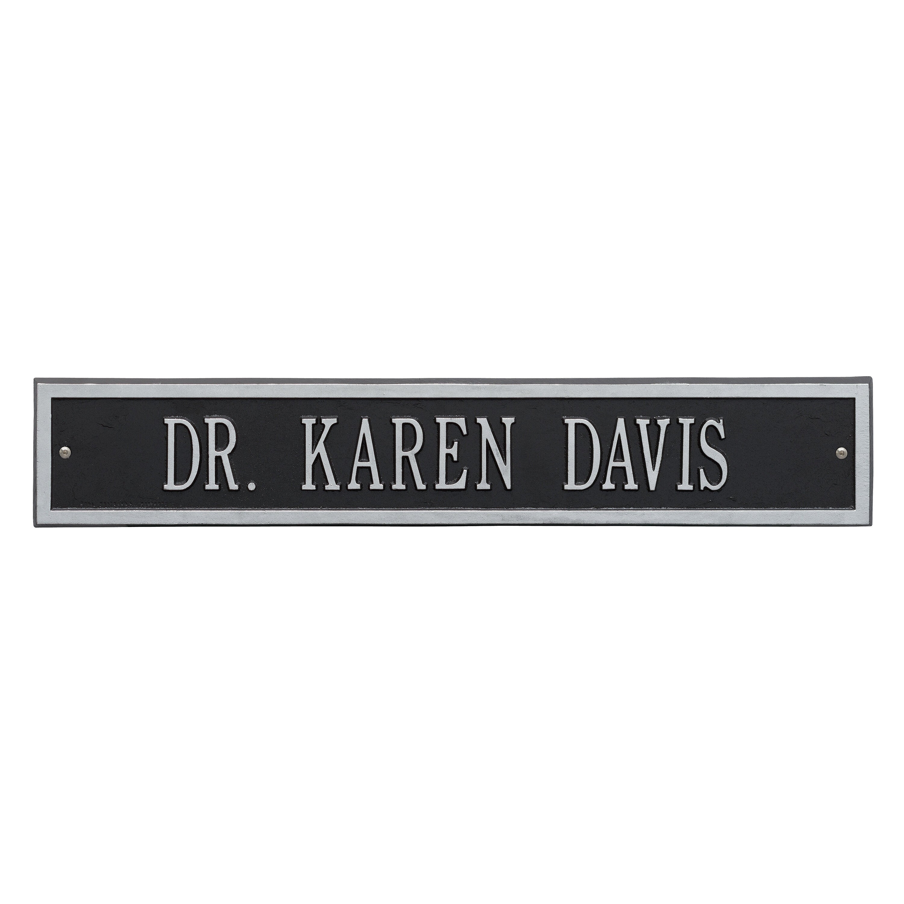 Estate Arch Marker Extension Plaque