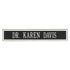 Estate Arch Marker Extension Plaque