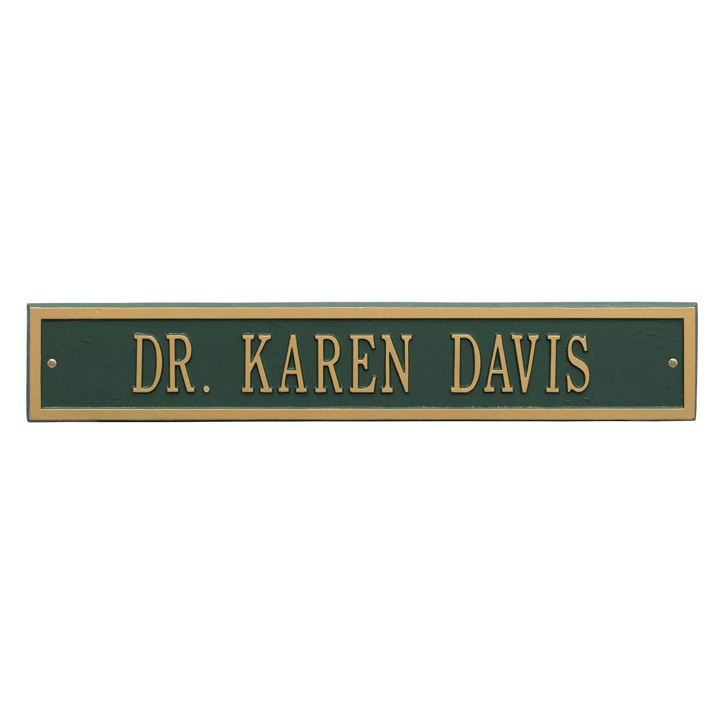 Estate Arch Marker Extension Plaque