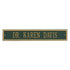 Estate Arch Marker Extension Plaque