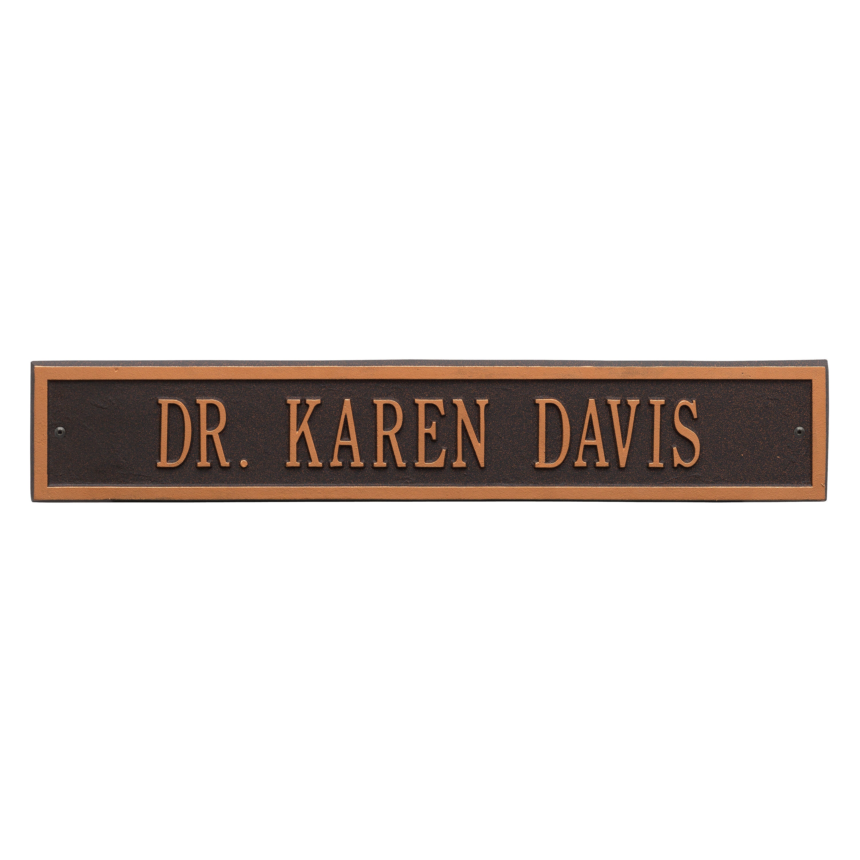 Estate Arch Marker Extension Plaque