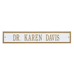 Estate Arch Marker Extension Plaque