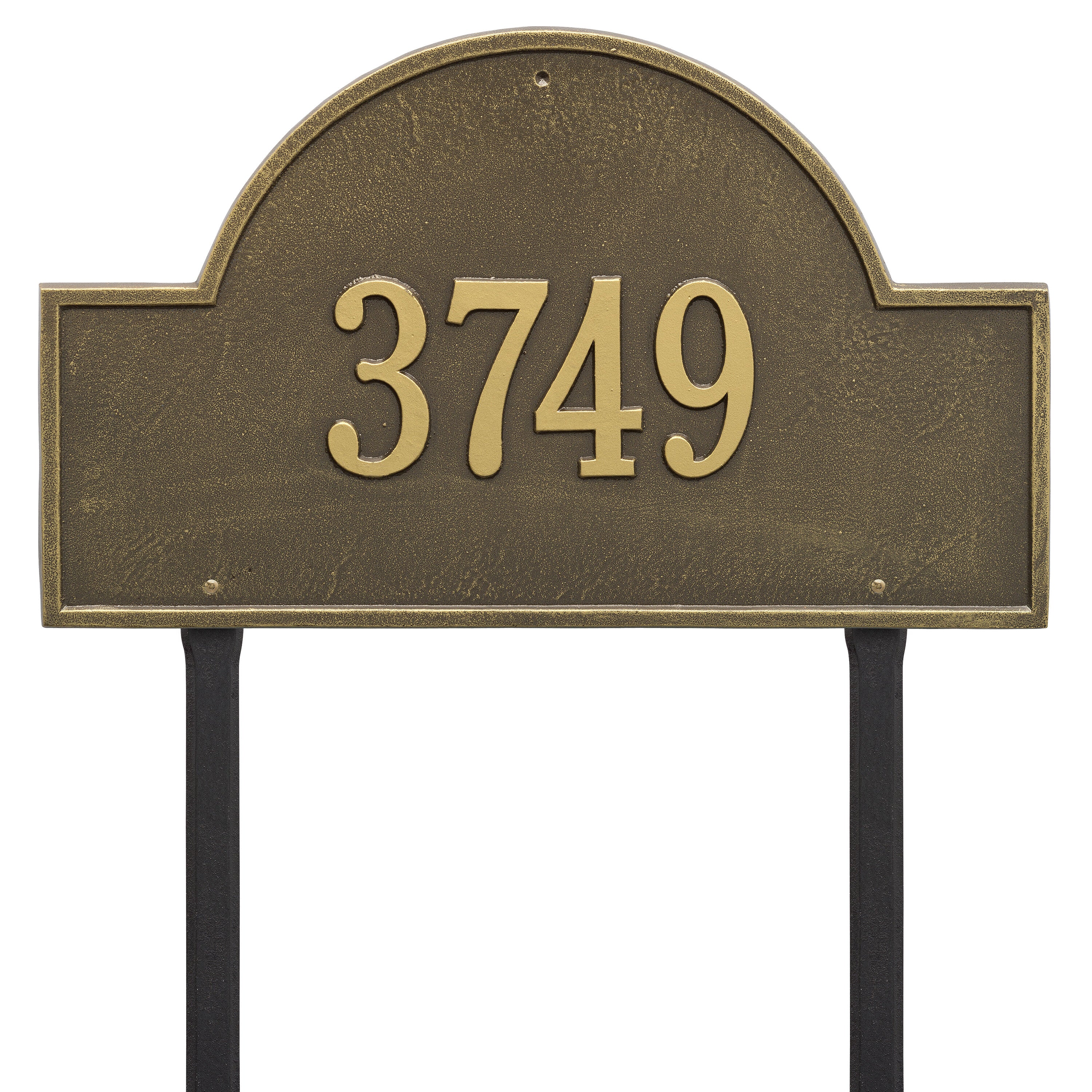 Arch Marker Estate Lawn Address Plaque