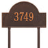 Arch Marker Estate Lawn Address Plaque