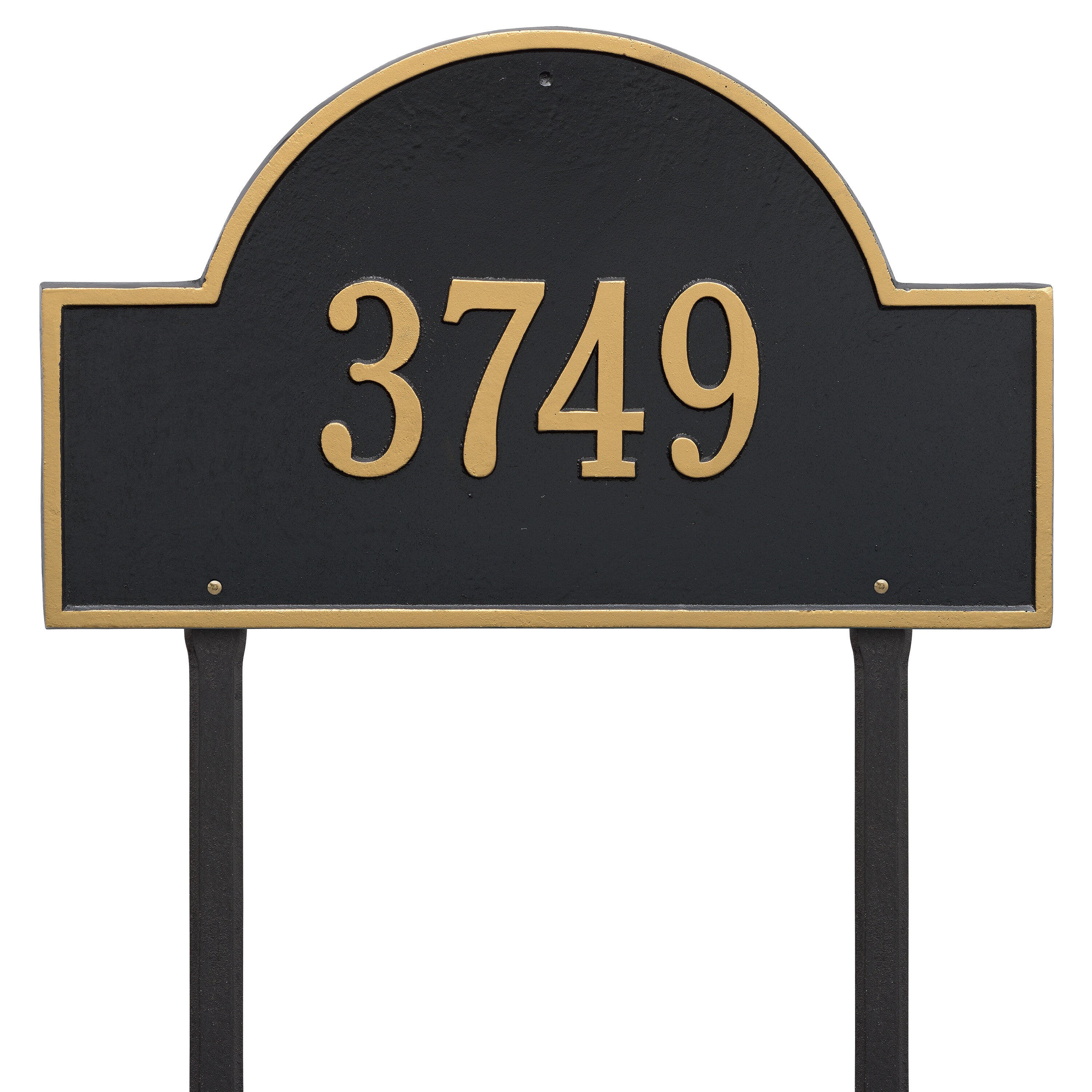 Arch Marker Estate Lawn Address Plaque