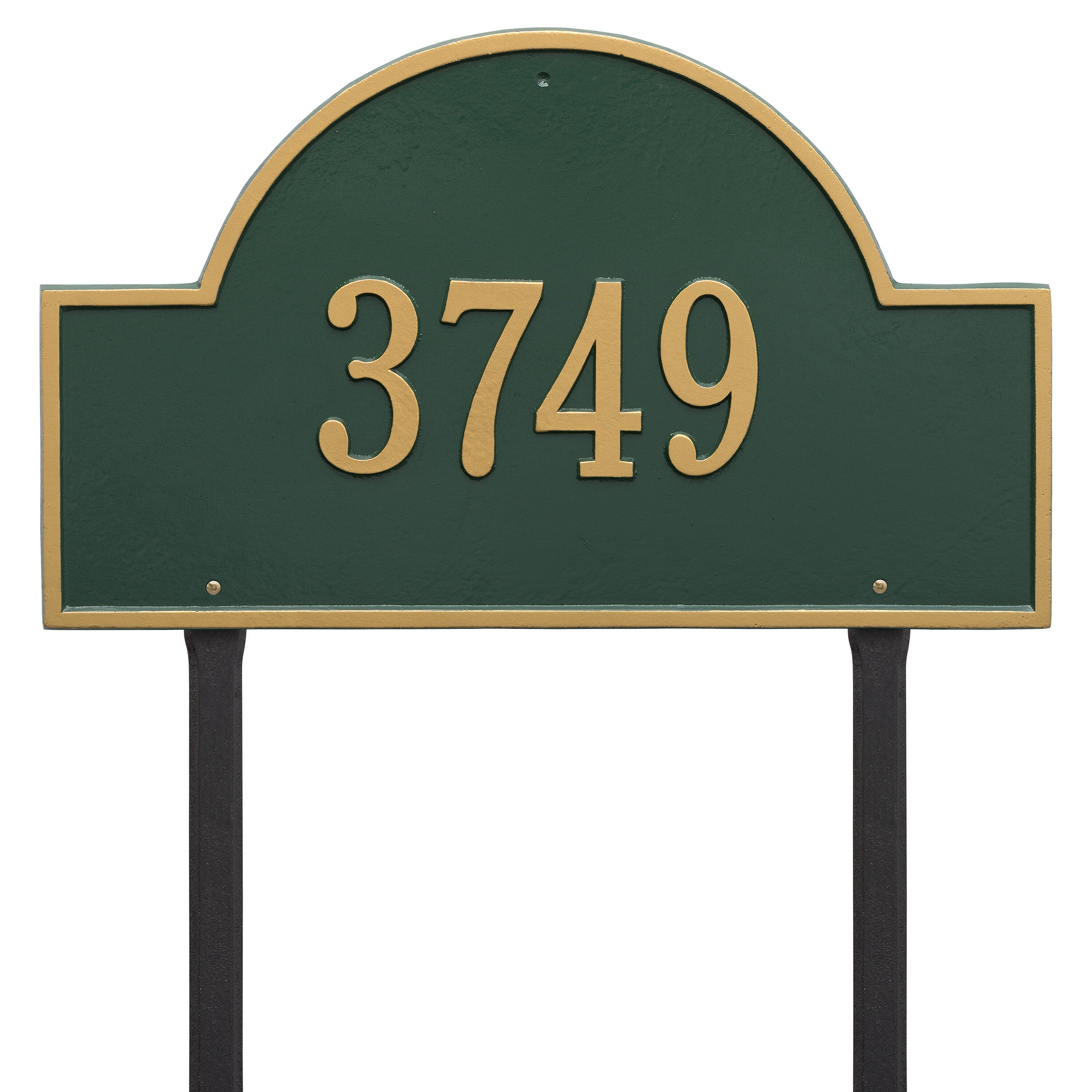 Arch Marker Estate Lawn Address Plaque