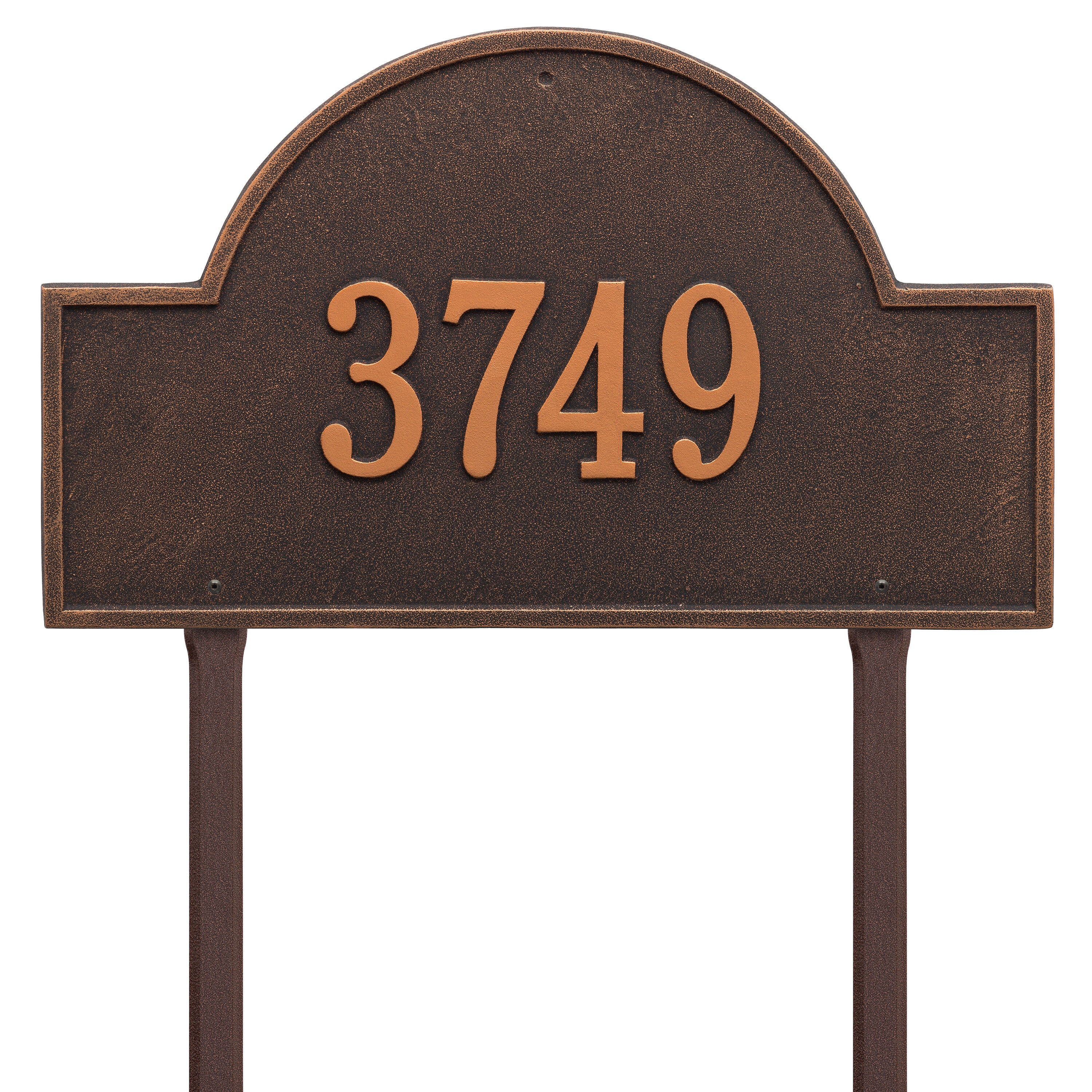 Arch Marker Estate Lawn Address Plaque