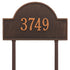 Arch Marker Estate Lawn Address Plaque