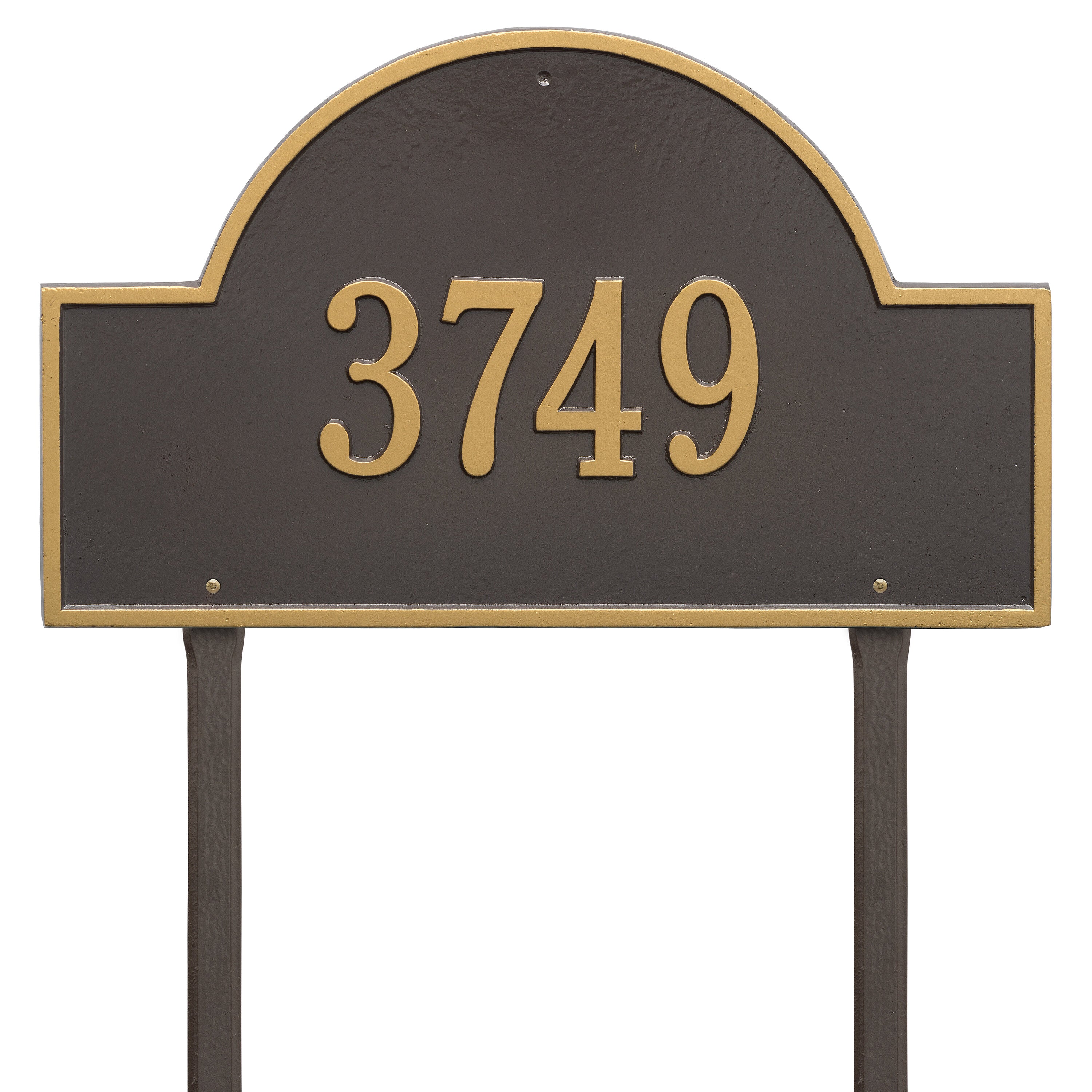 Arch Marker Estate Lawn Address Plaque