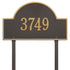 Arch Marker Estate Lawn Address Plaque