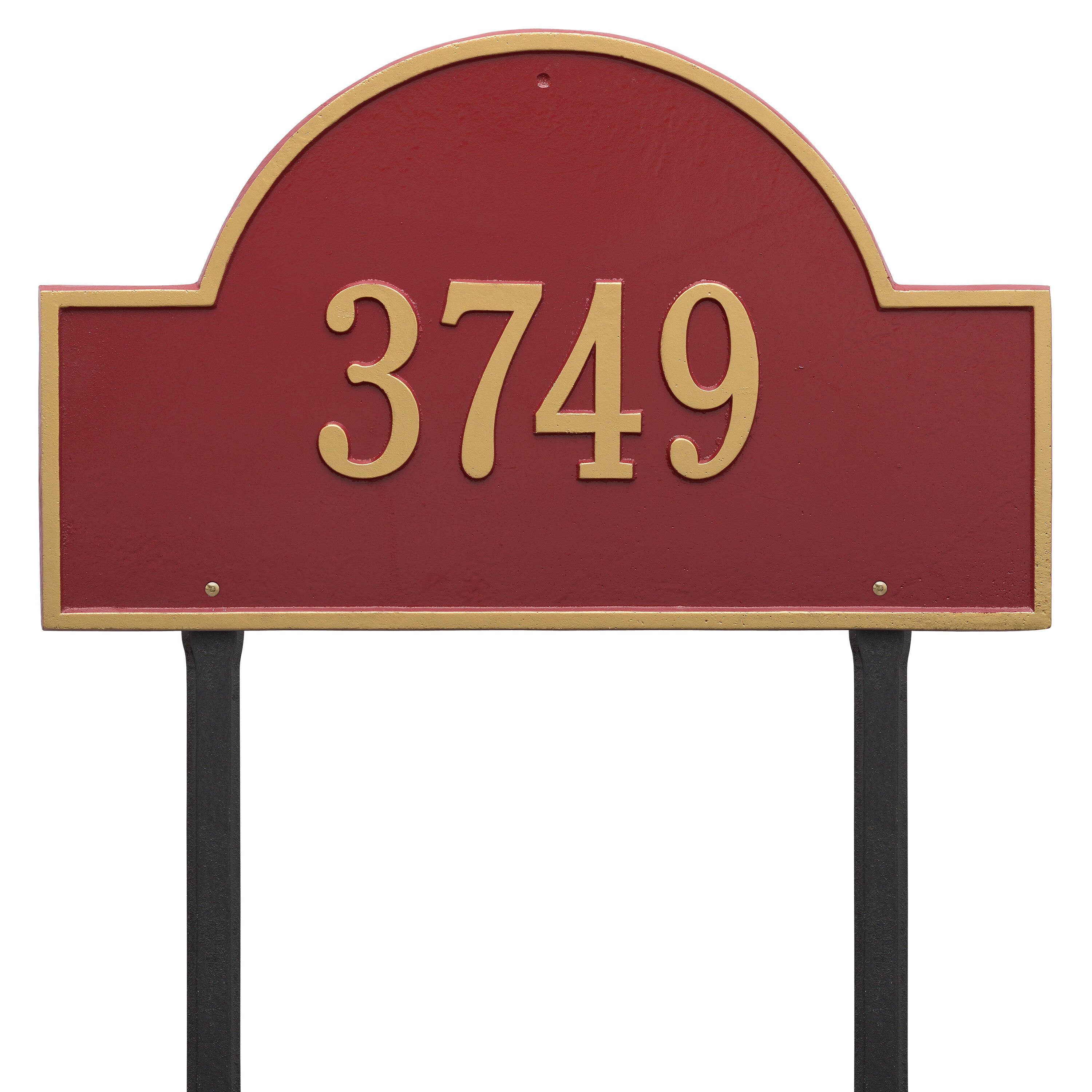 Arch Marker Estate Lawn Address Plaque