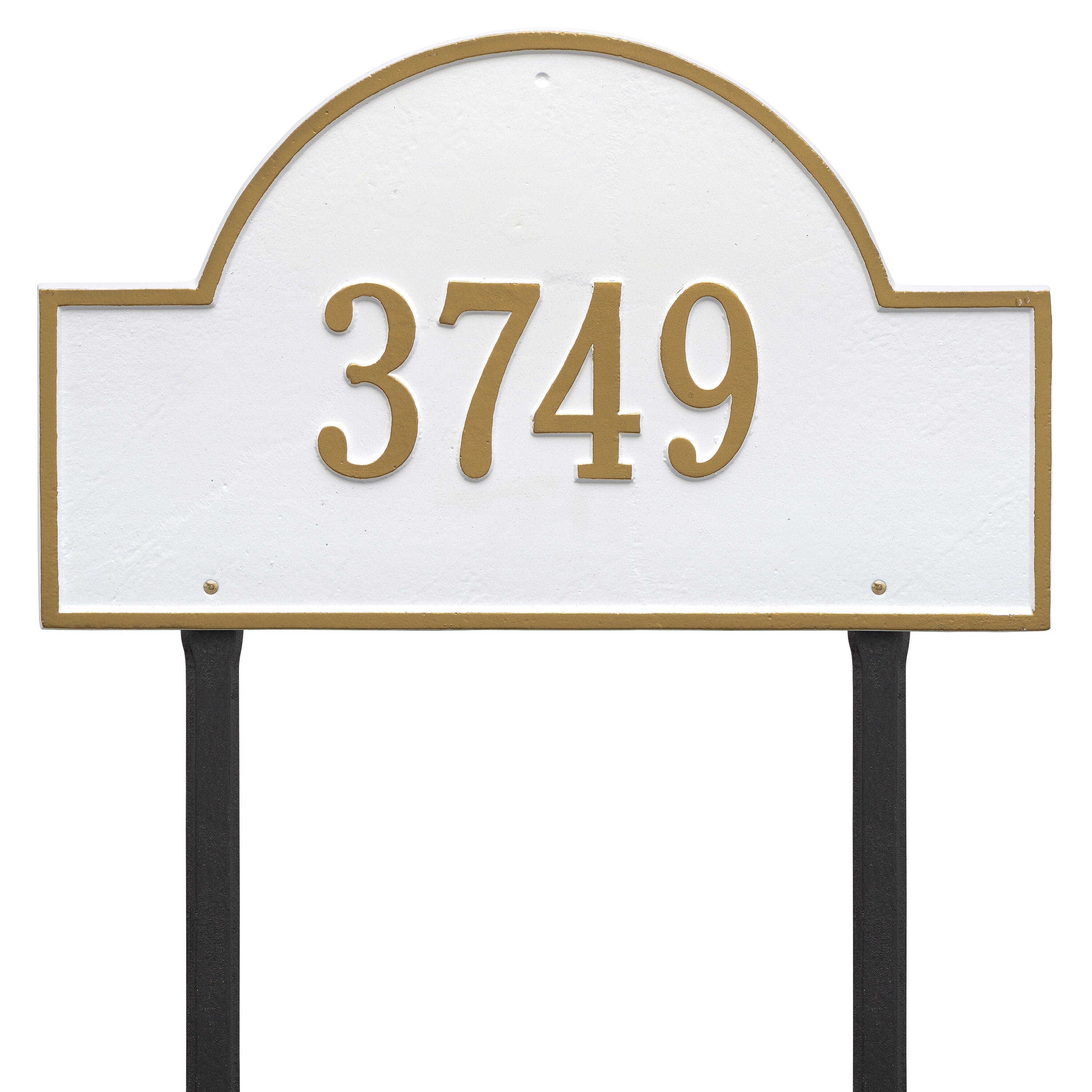 Arch Marker Estate Lawn Address Plaque