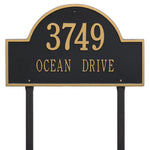 Arch Marker Estate Lawn Address Plaque