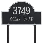 Arch Marker Estate Lawn Address Plaque