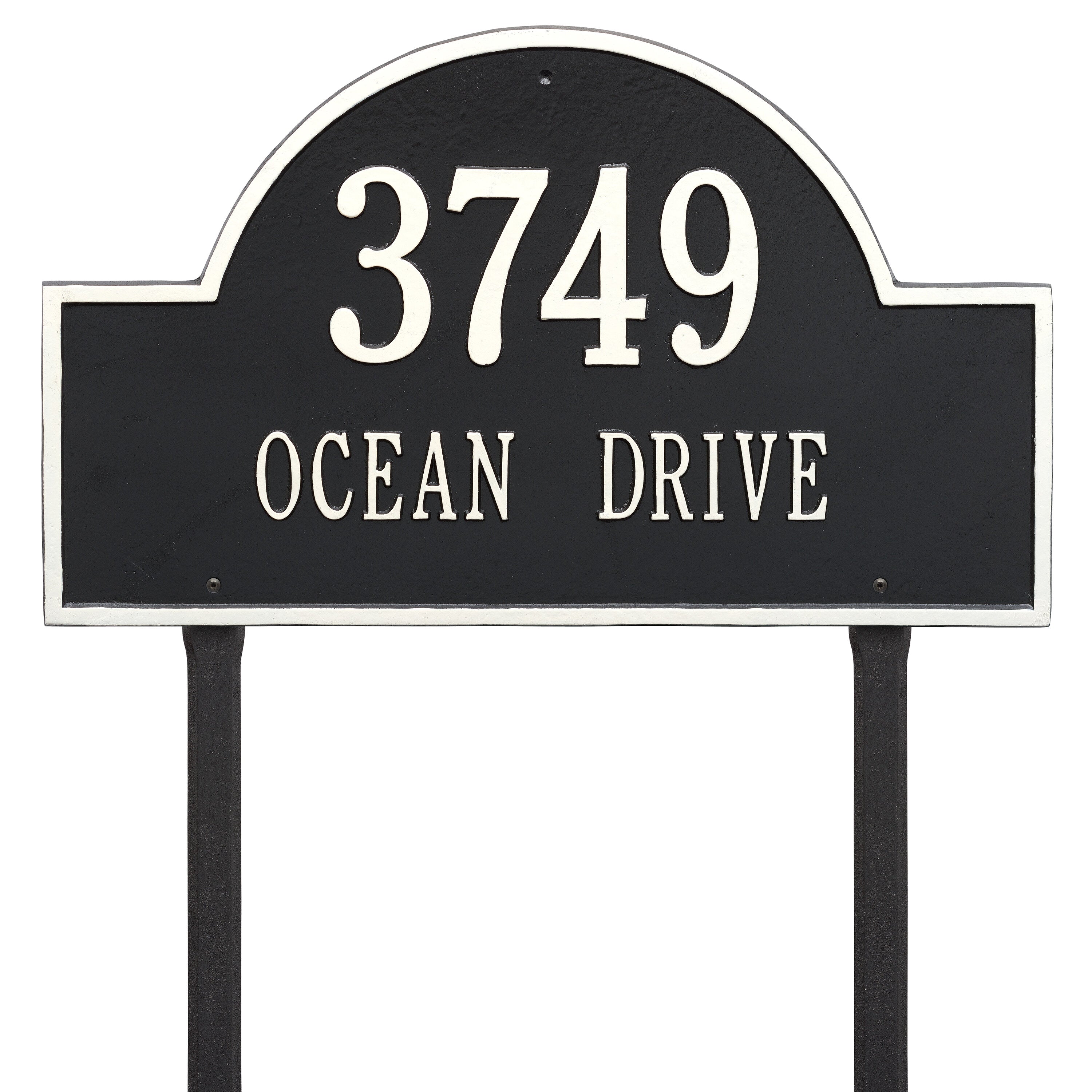 Arch Marker Estate Lawn Address Plaque