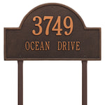 Arch Marker Estate Lawn Address Plaque