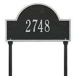 Arch Marker Standard Lawn Address Plaque