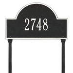 Arch Marker Standard Lawn Address Plaque