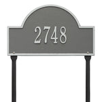 Arch Marker Standard Lawn Address Plaque