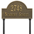Arch Marker Standard Lawn Address Plaque