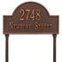 Arch Marker Standard Lawn Address Plaque