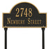 Arch Marker Standard Lawn Address Plaque