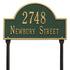 Arch Marker Standard Lawn Address Plaque