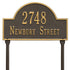 Arch Marker Standard Lawn Address Plaque