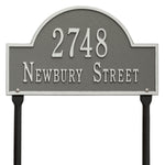 Arch Marker Standard Lawn Address Plaque