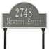 Arch Marker Standard Lawn Address Plaque