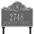 Acanthus Monogram Lawn Address Plaque