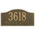Rolling Hills Grand Wall Address Plaque