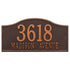 Rolling Hills Grand Wall Address Plaque