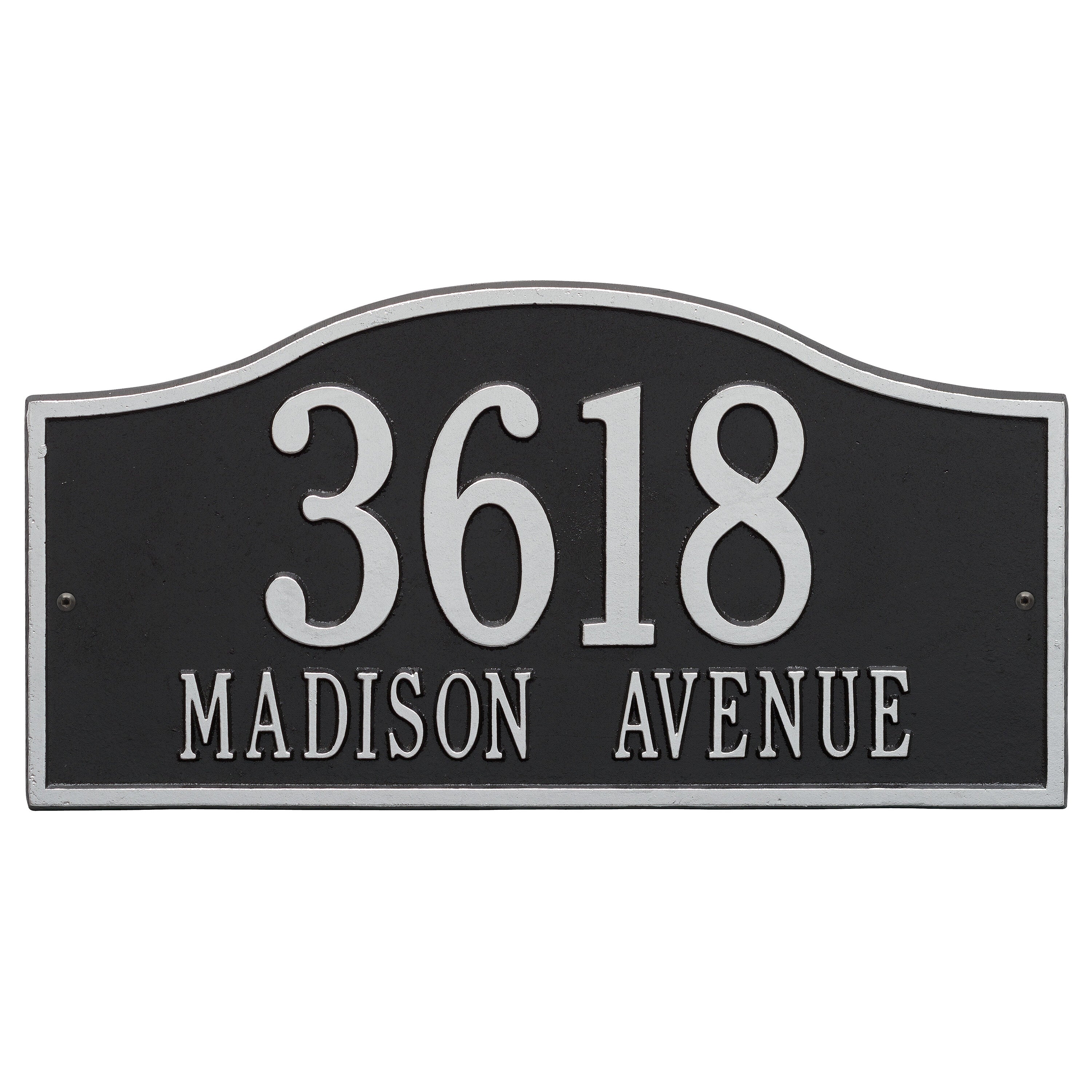 Rolling Hills Grand Wall Address Plaque
