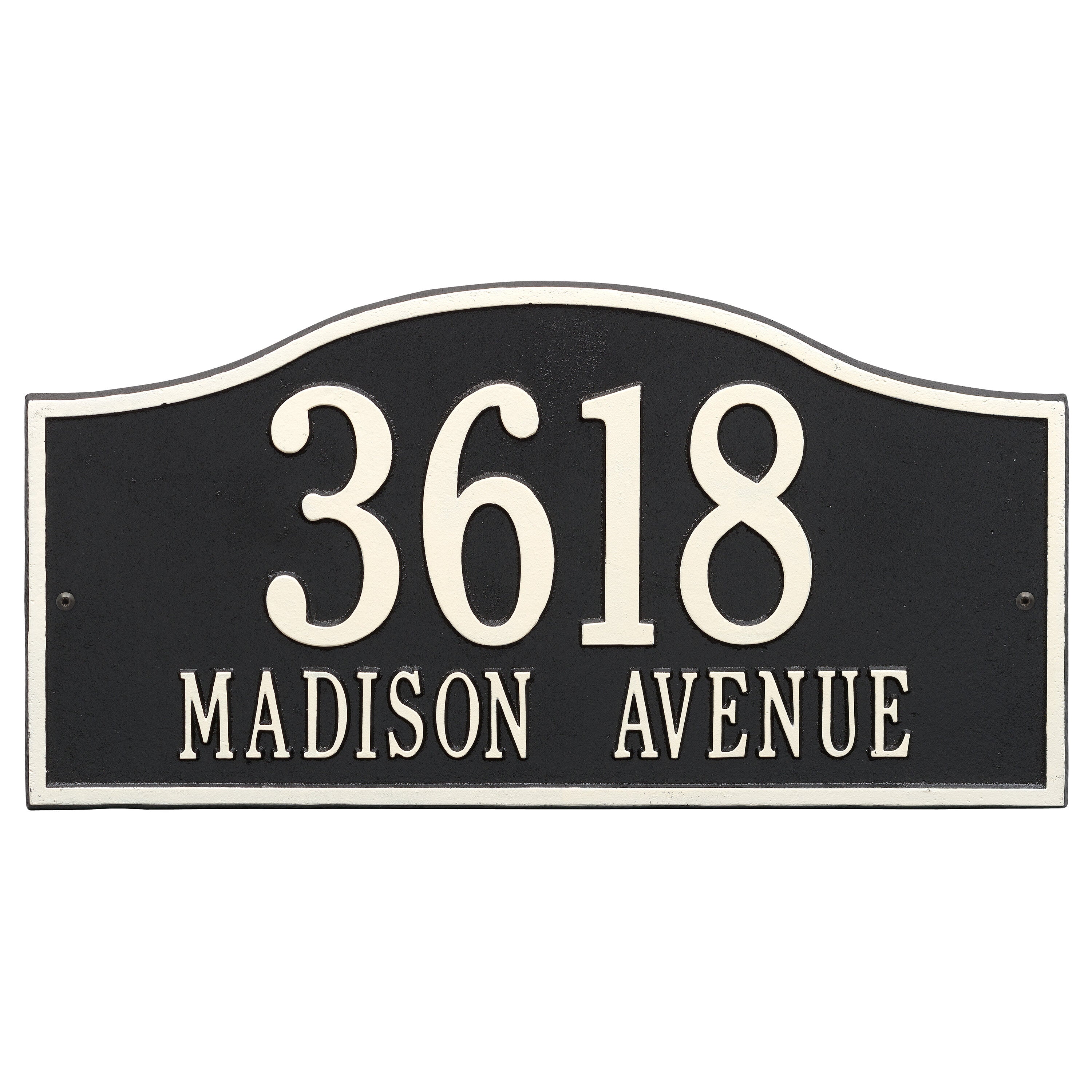 Rolling Hills Grand Wall Address Plaque