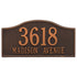 Rolling Hills Grand Wall Address Plaque