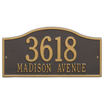 Rolling Hills Grand Wall Address Plaque