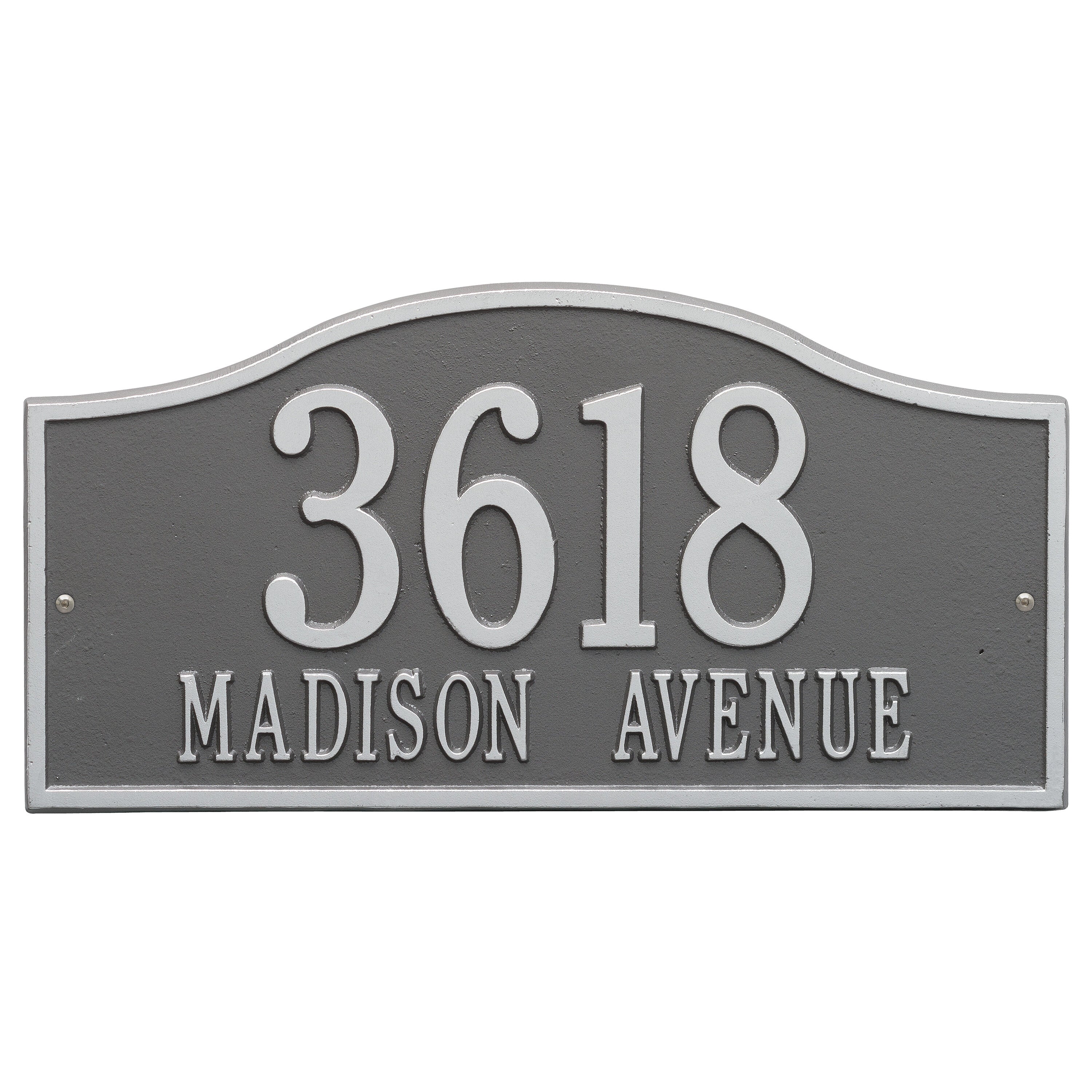 Rolling Hills Grand Wall Address Plaque