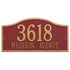 Rolling Hills Grand Wall Address Plaque