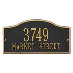 Rolling Hills Standard Wall Address Plaque