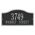 Rolling Hills Standard Wall Address Plaque