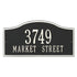 Rolling Hills Standard Wall Address Plaque