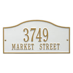 Rolling Hills Standard Wall Address Plaque